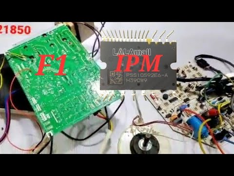 Inverter  AC IPM Low side Testing with DSO F1 error code#243