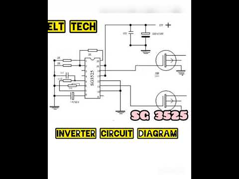 SG 3525 inverter circuit diagram easy inverter