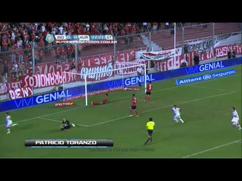 Gol de Toranzo.Independiente-Huracán.Fecha 27.Torneo Primera B Nacional.Fútbol Para Todos