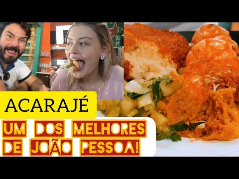 COMIDA BAIANA EM JOÃO PESSOA!! O MELHOR ACARAJÉ DE JAMPA!