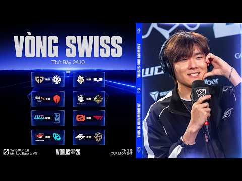 Ngày 1 | CKTG 2026 - Vòng Swiss Ngày 24.10.2026