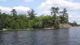 preview picture of video 'Buckhorn Lake on a Paddle Boat'