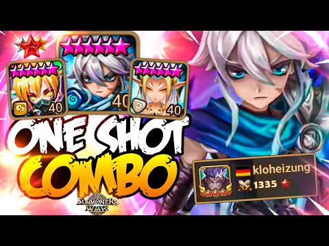 Guardian Rank with ULTRA SPEED ONE SHOT TEAM - Summoners War