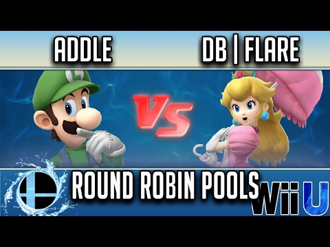 Smash'N'Splash 3 ROUND ROBIN POOLS - Addle (Luigi, Donkey Kong) vs dB | flare (Peach)