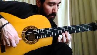 Flamenco Tremolo Exercise - 7 (Fuente y Caudal by Paco de Lucia)