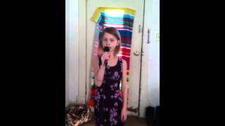 Emily sings crystal clear