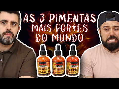 Trying the 3 Hottest Peppers in the World | Carolina Reaper - Trinidad Scorpion - Bhut Jolokia #09