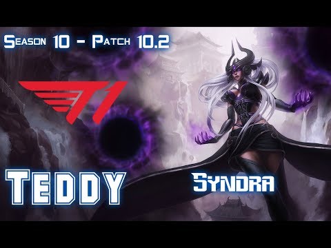 T1 Teddy SYNDRA vs SENNA Bot - Patch 10.2 KR Ranked