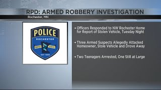 RPD: Two teens arrested for armed robbery, police search for third suspect