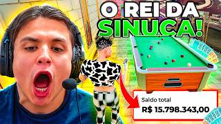 PAULINHO GANHOU 5 MILHÕES JOGANDO SINUCA no GTA RP!😱 (Modder Clips)