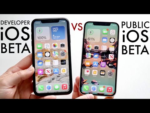Developer iOS Beta Vs Public iOS Beta! (Comparison)