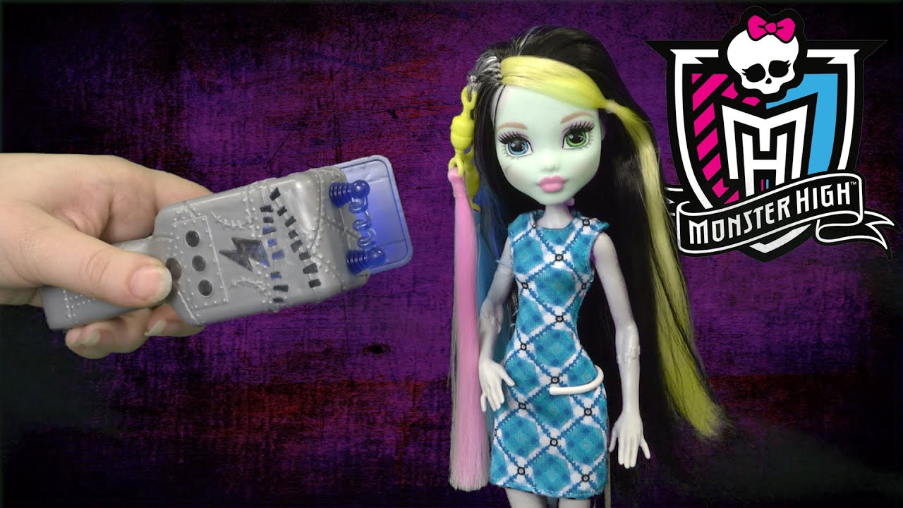 Monster High Стильная прическа Фрэнки игровой набор Mattel FDT57