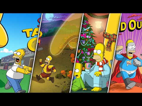 All Simpsons Tapped Out Trailers