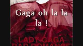 Bad Romance, Lady Gaga