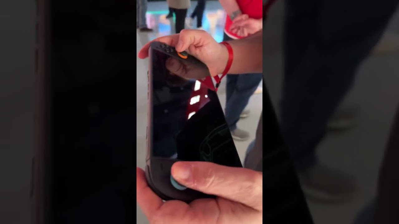 Seeing the Nintendo Switch 2 IRL