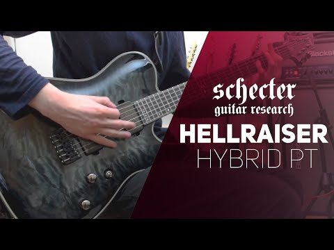 Schecter Hellraiser Hybrid PT 2016 - Present - Trans Black Burst image 6