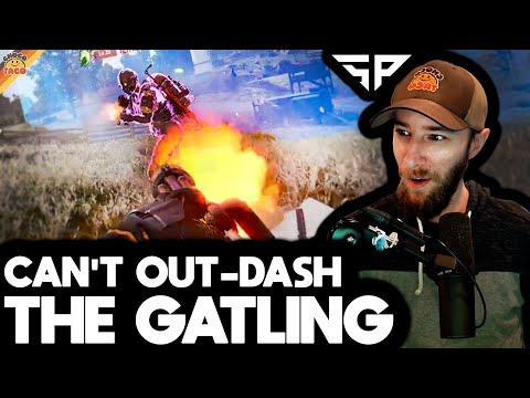 You Can't Out-Dash chocoTaco's Gatling Gun ft. HollywoodBob & ObiWannCoyote - SUPER PEOPLE Gameplay