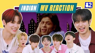 (CC) K-pop idols react to Indian MV 🇮🇳🎵  