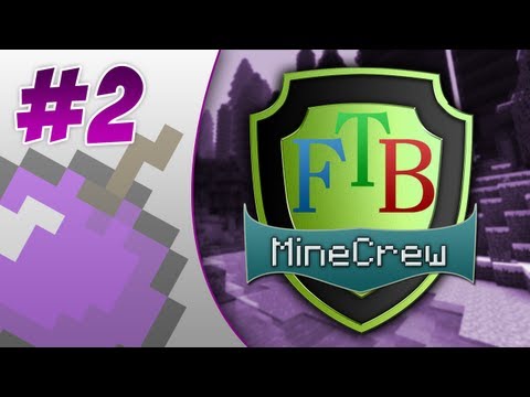 MineCrew Feed the Beast: E2 - Basic Machinery!