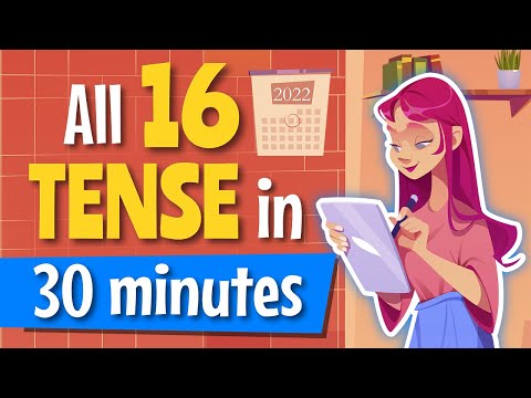 30 Minutes to Learn ALL TENSES Easily - Present, Past, Future | Simple Conversations with Jessica