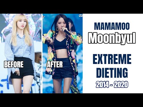 MAMAMOO Moonbyul Diet 2014 - 2020