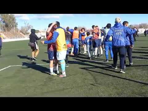 Deportivo Roca campeón,  el penal que le dio el título