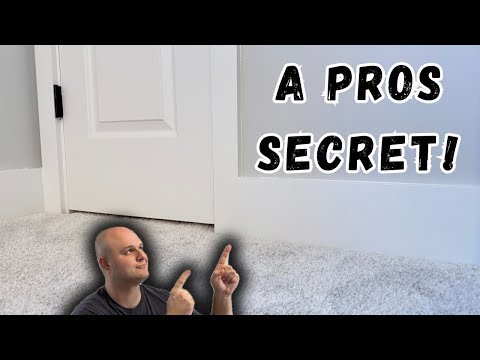 How To Install 6 Inch Tall Baseboards Like a Pro!