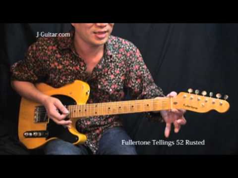 【レビュー】 Fullertone Tellings 52 Rusted 「1.生音＆スペック」 by J-Guitar.com