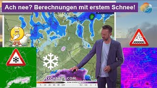 Oh no? Forecasts include the first snow (easily up to 500m altitude). Otherwise, lots of rain. No...