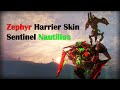 4K Warframe Zephyr Harrier Skin / New Nautilius Sentinel Demonstration