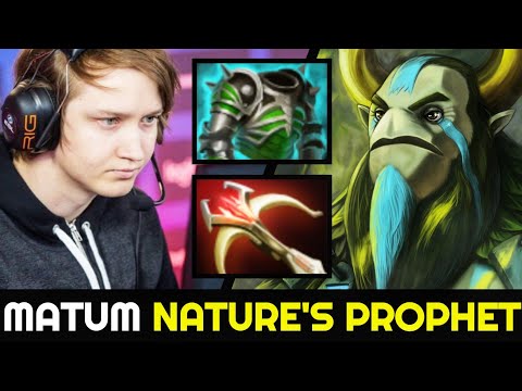 MATUMBAMAN Situational Build Nature's Prophet - Assault Cuirass & Daedalus Build 7.27 Dota 2
