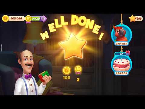 homescapes level 1050 - hard