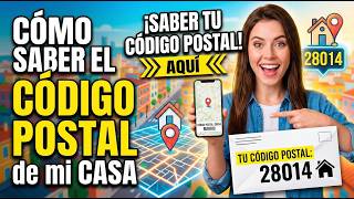 COMO SABER el CODIGO POSTAL de mi CASA ✅
