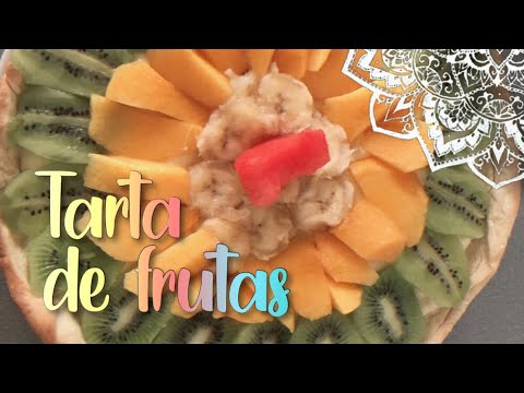 TARTA DE FRUTAS con crema pastelera   Widad´s Vlog