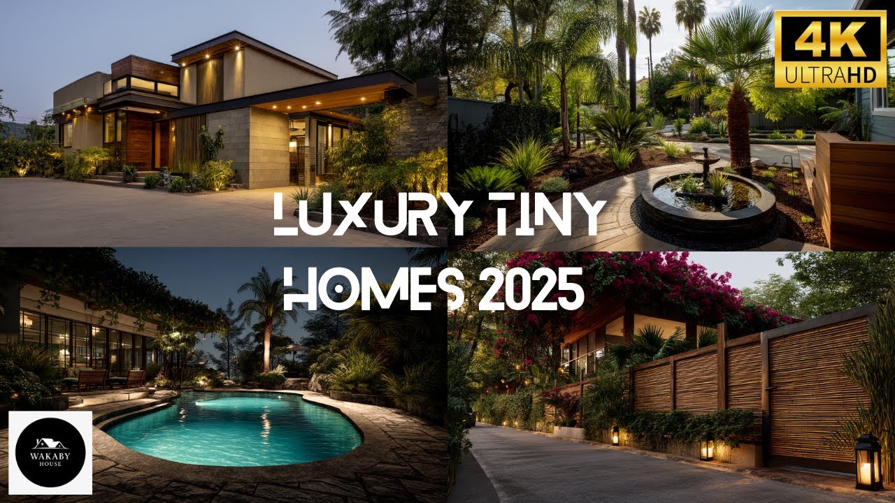 Luxury Tiny Homes 2025: These Small Space Design Tricks Will Leave You Speechless!