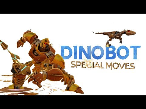 TRANSFORMERS FORGED TO FIGHT - DINOBOT Gameplay - Special Moves COMPILATION