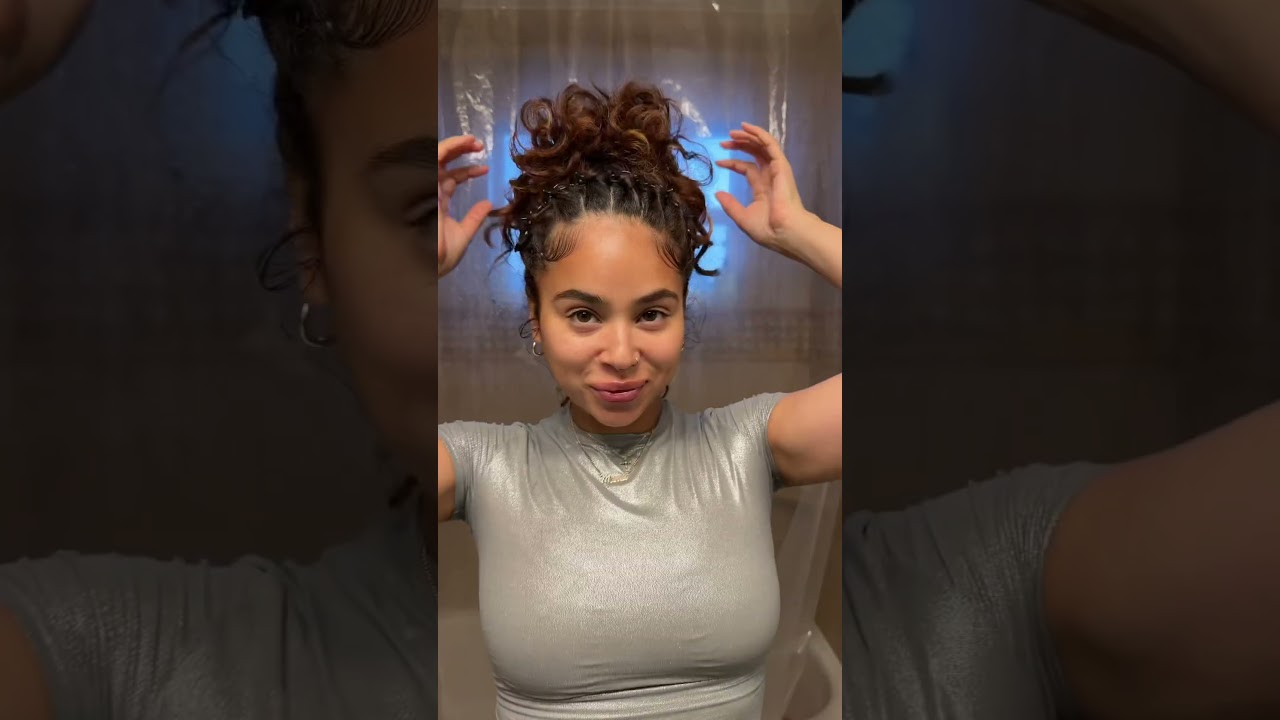 Y2K curly hairstyle inspo #curlyhair #haircare #curlyhairstyles