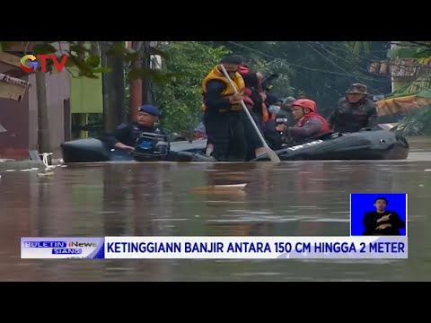 Kondisi Terkini Banjir di Kampung Melayu, Jakarta Timur - BIS 20/02