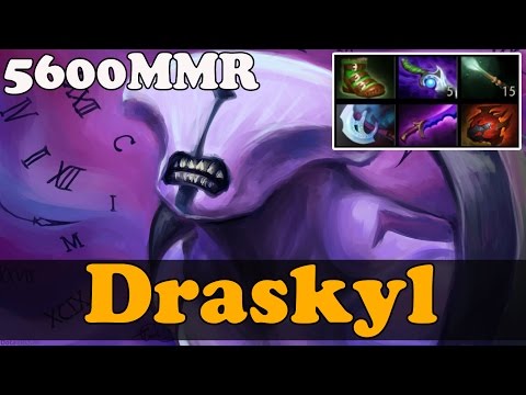 Dota 2 - Draskyl 5600 MMR Plays Faceless Void - Pub Match Gameplay