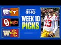 College Football Week 10: EXPERT PICKS For RANKED GAMES I CBS Sports