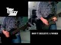 Thin Lizzy's "Don't believe a word" (please ...