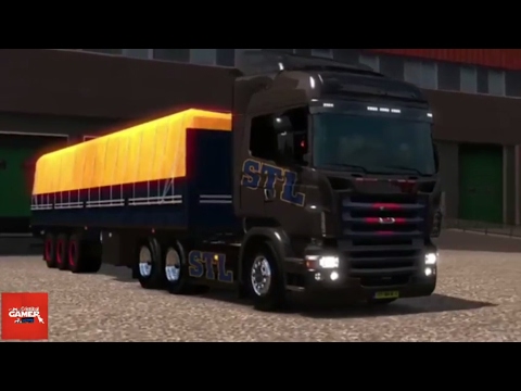 EURO TRUCK SIMULATOR 2 V1.27 SCANIA🔰 MAPA EEAA.