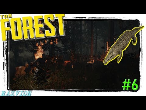CANNIBALS VS CROCODILE | Let's Survive The Forest Version 1.07 Episode 6