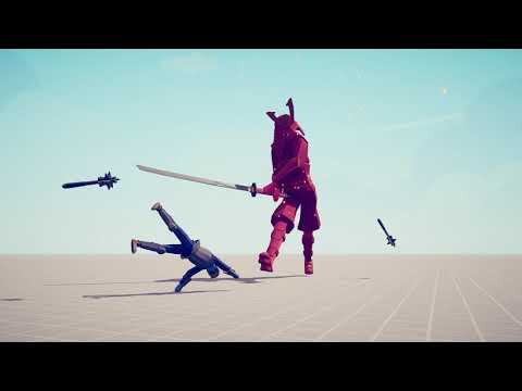 NEW SAMURAI GIANT vs EVERY UNIT - Totally Accurate Battle Simulator TABS