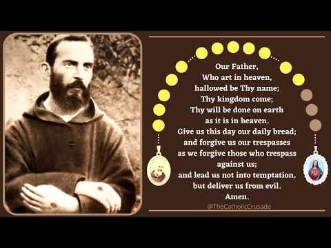 Padre Pio's Novena Chaplet  (His Powerful Secret Weapon)