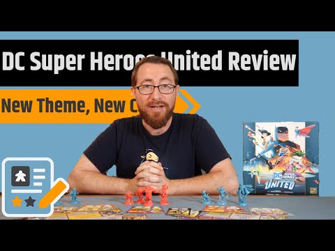 DC Super Heroes United Review - Same Game, New Theme, Minor Tweaks