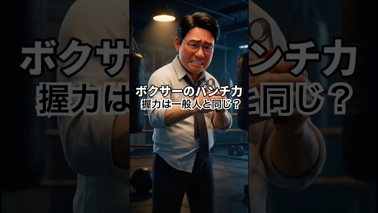 ボクサーと一般人の握手の違いとは？#ボクシング