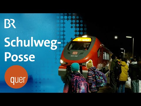 Die Bahn kommt ... nicht: Allgäuer Schüler verpassen Unterricht | quer vom BR