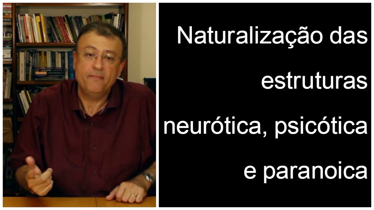 Naturalização das estruturas neurótica, psicótica e paranoica? | Christian Dunker | Falando nIsso 63
