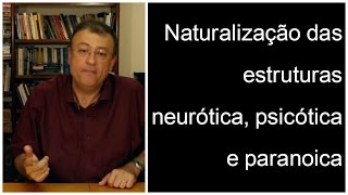 Naturalização das estruturas neurótica, psicótica e paranoica? | Christian Dunker | Falando nIsso 63